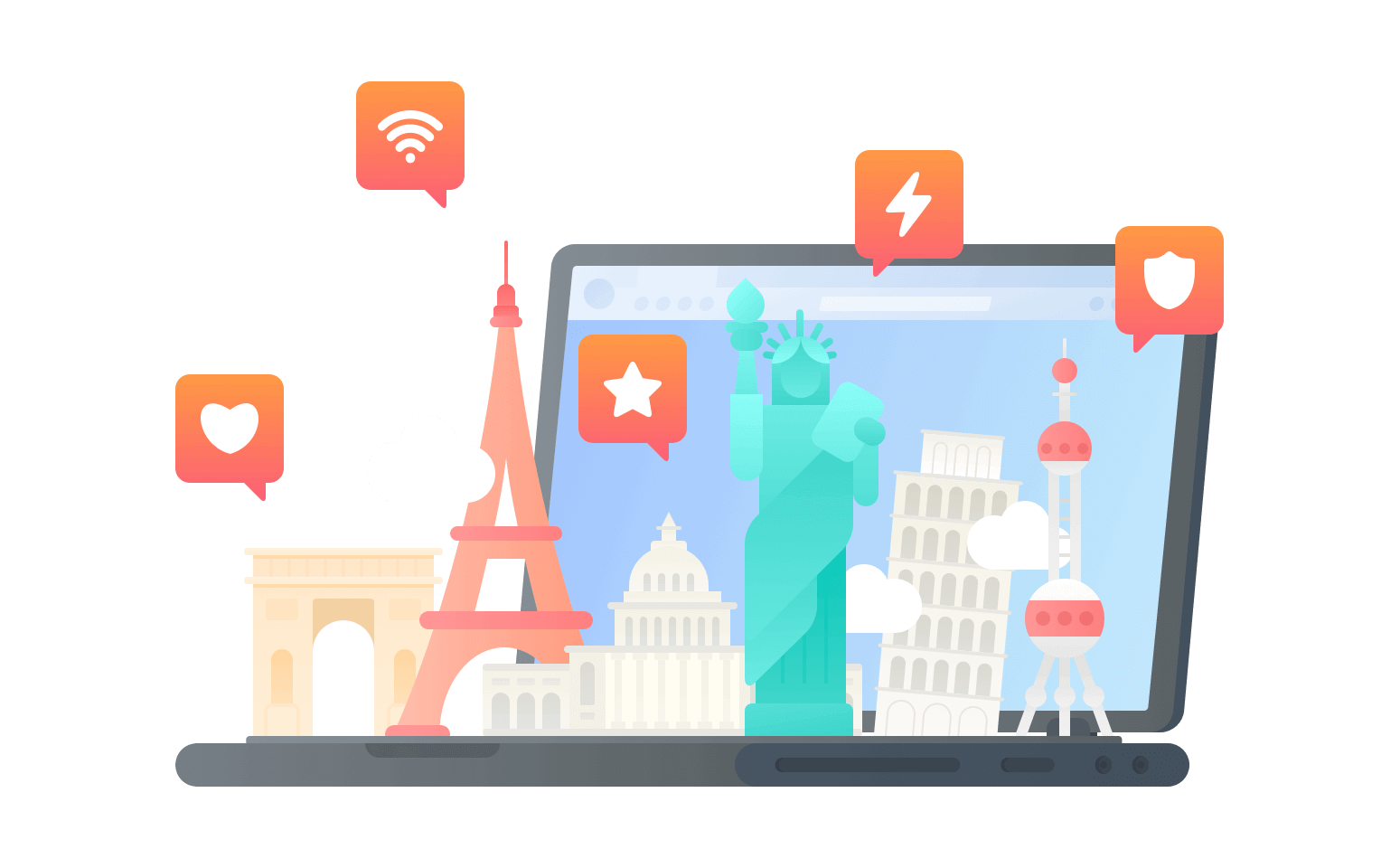 在冈比亚连接到中国的代理 - 大陆VPN